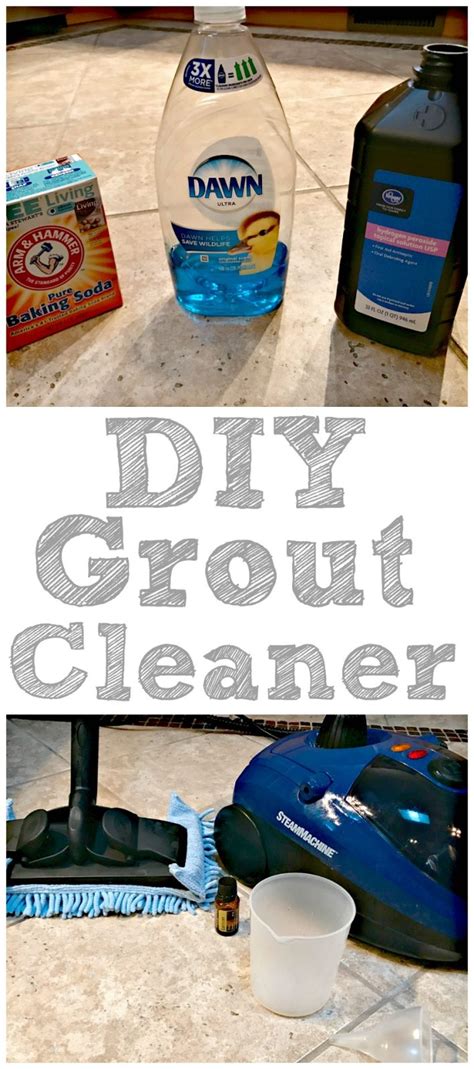 DIY Tile Grout Cleaner - The Cards We Drew