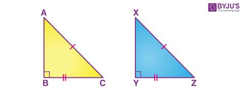 Which of the Following Are Right Triangle Congruence Theorems