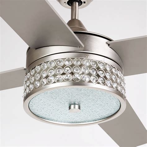 Retractable Ceiling Fan With Light / Modern European Elegant Round ...