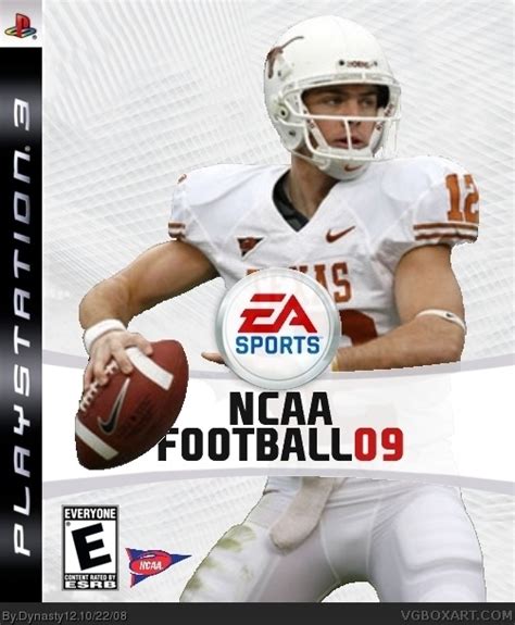 NCAA Football 09 PlayStation 3 Box Art Cover by Dynasty12