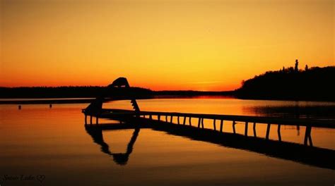 Sunset at the Beach | Snow lake, Canadian travel, Beautiful places