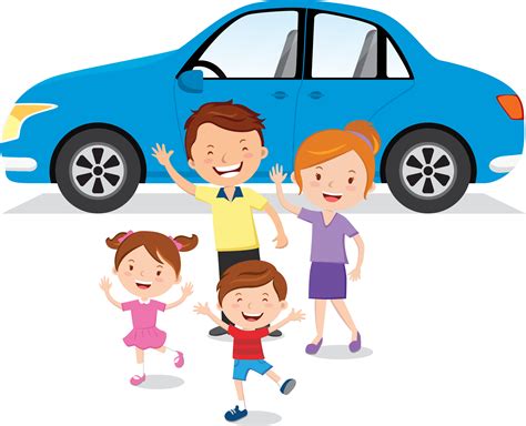 Family Car Clipart Png Transparent Png - Full Size Clipart (#1328443 ...