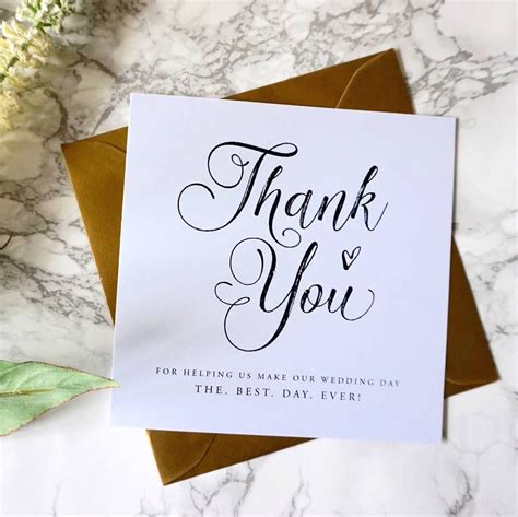 Thank You Notes For Wedding Gifts Templates – PARAHYENA