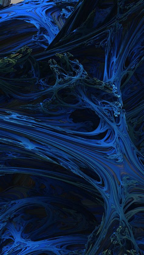 Blue Abstract Art Wallpaper - WallpaperSafari