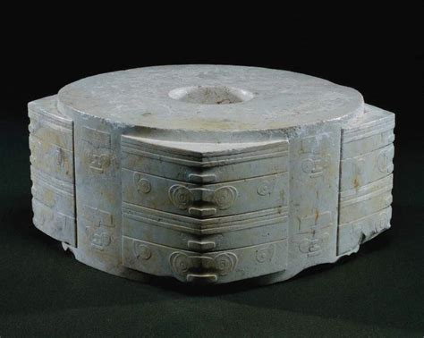 Jade cong. Liangzhu, China. 3300–2200 B.C.E. Carved jade. © Asian Art ...