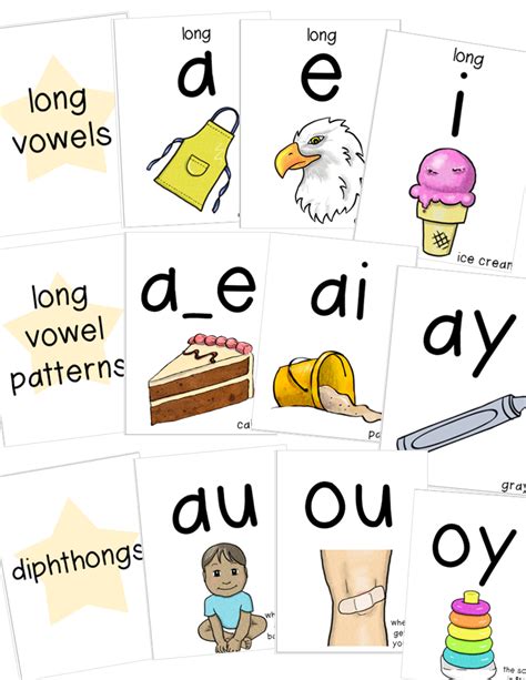 Phonics Flashcards Printable