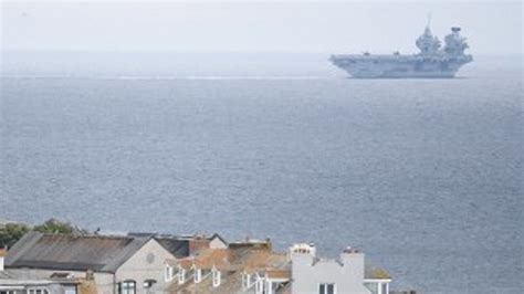 Broken Down UK Warship, HMS Prince of Wales, Returns to Home Base Ahead ...