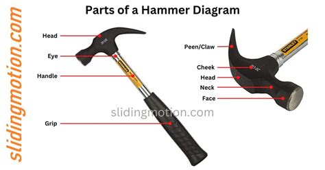 Ultimate Guide on 7 Parts of Hammer:Names, Functions & Diagram