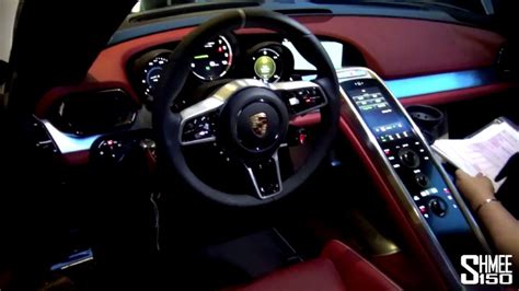 Porsche 918 Spyder Interior Design | Wallpaper Background HD