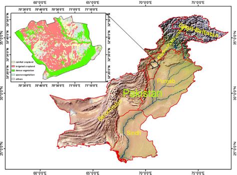 Geographical location of District Lakki Marwat, Khyber Pakhtunkhwa ...