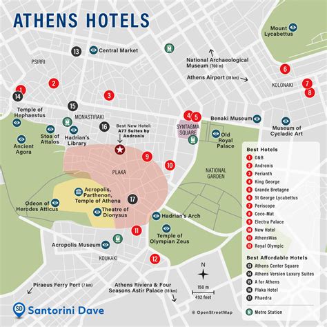 ATHENS HOTEL MAP - Best Areas, Neighborhoods, & Places to Stay