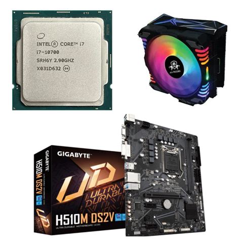 i7 10700 10TH GEN MOTHERBOARD PROCESSOR WiTH GIGABYTE H510M