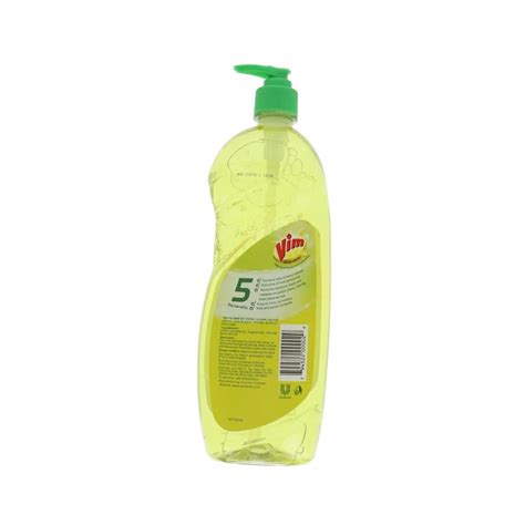 Vim Dishwashing Liquid Lemon 25.4 oz - The Club Price