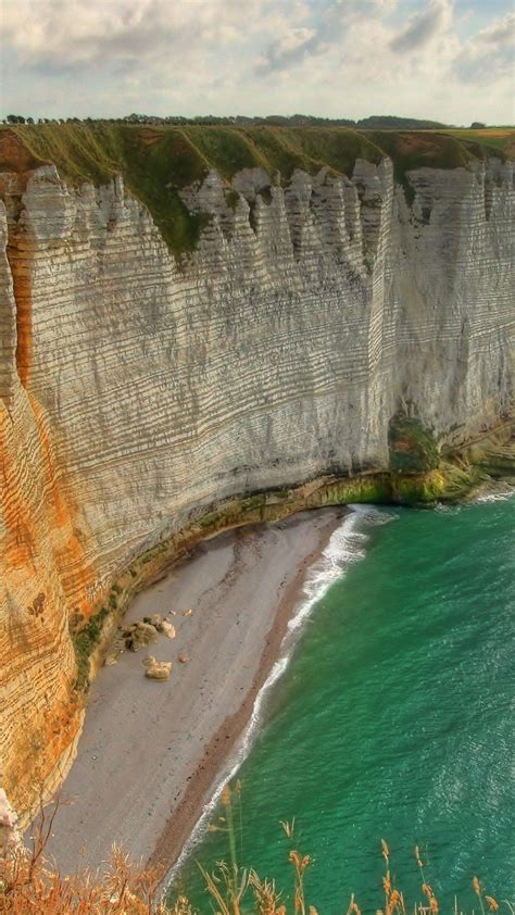 Beachfront of Etretat - backiee