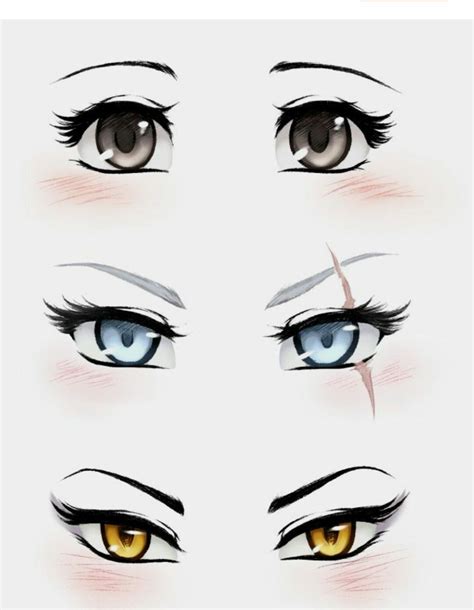 How To Draw Anime Eyes Female at Drawing Tutorials