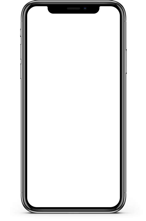 Maquette de l'écran de l'Iphone X PNG transparents - StickPNG