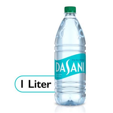 Dasani Purified Water Bottle Enhanced With Minerals, 33.8 fl oz - Fred ...