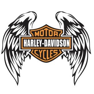 Harley Davidson Logo Wings Svg | Harley Davidson Shield Png