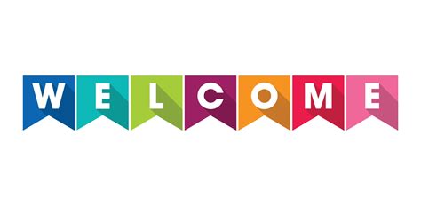 Colorful Welcome Design Template 10925778 Vector Art at Vecteezy