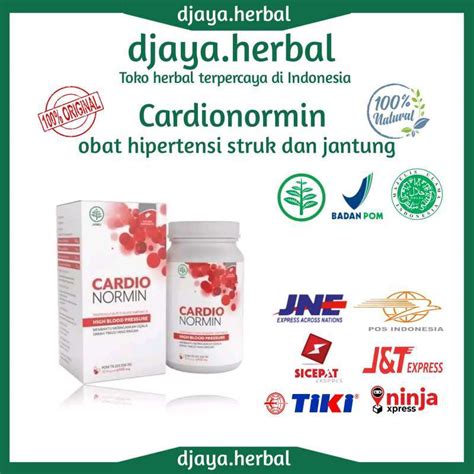 Promo OBAT HERBAL HIPERTENSI, PENURUN TEKANAN DARAH TINGGI Cardionormin ...