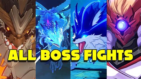 GENSHIN IMPACT - ALL BOSSES / All Boss Fights [MOBILE] - Genshin Impact ...