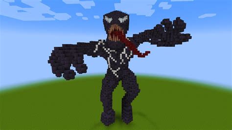 Minecraft VENOM Build #Shorts - YouTube