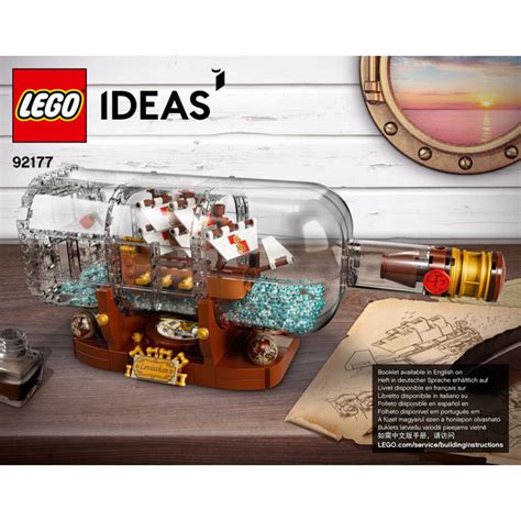 LEGO Ship in a Bottle Set 92177 Instructions | Brick Owl - LEGO Marketplace