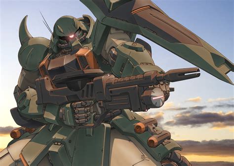 320x570 resolution | green robot graphic wallpaper, Gundam, Zaku II ...