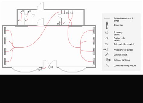 Simple Floor Plan With Electrical Layout - floorplans.click