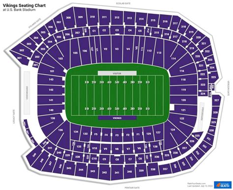 Seating Map Of Us Bank Stadium - Spring Solstice 2024