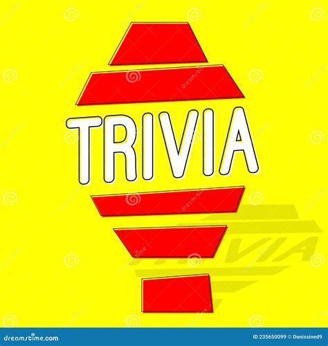 Trivia Time, Banner Design Template Stock Illustration - Illustration ...