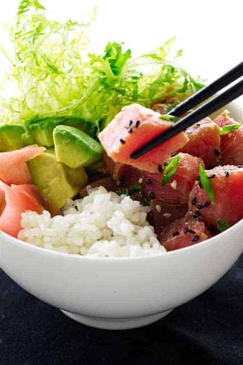 Ahi Tuna Poké Bowl - Savor the Best