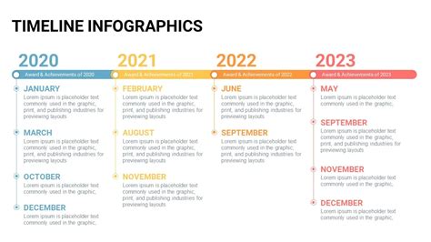 Time Line Google Slides Template- SlideKit