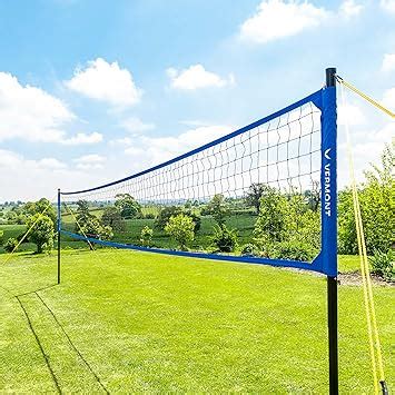 Vermont Portable Volleyball Set - Aluminum Telescopic Posts - Carry Bag ...