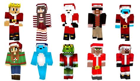 Minecraft Christmas Skins | Minecraft christmas, Minecraft skins, Red ...