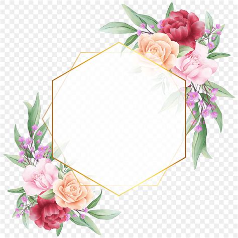 Free Floral Borders Frames Clipart