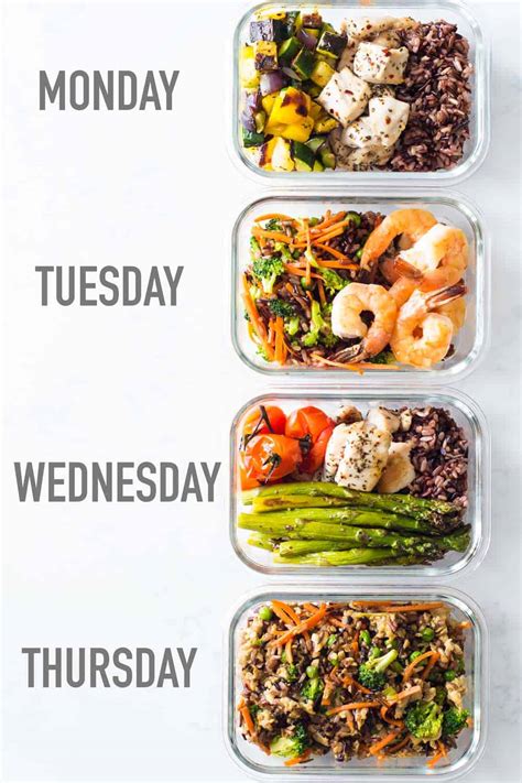 How To Meal Prep + Make 4 Meals at Once - Green Healthy Cooking