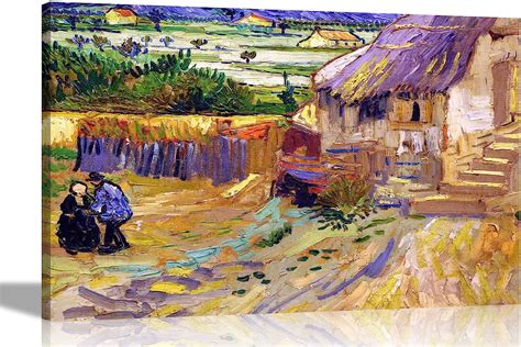 Artley Prints - The Old Mill by Vincent Van Gogh Canvas Wall Art Home ...