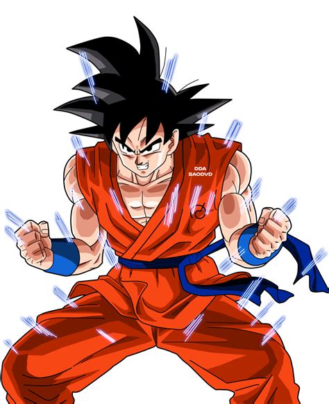 Goku Listo para Pelear PNG transparente - StickPNG