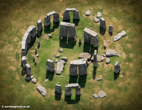 aeroengland | aerial photograph of Stonehenge Wiltshire England UK