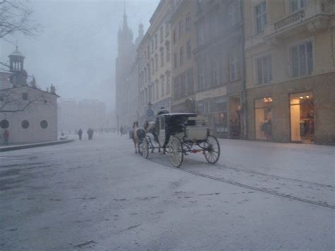 Snow in Cracow Krakow Christmas Market, Christmas Villages, Places Ive ...