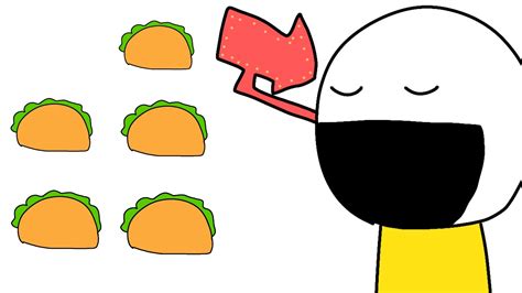 Its raining tacos animation - YouTube