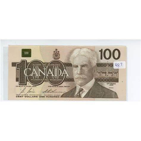 1988 Canadian 100 Dollar Bill - Schmalz Auctions