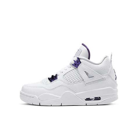 Jordan 4 Retro Metallic Purple (GS) | Sneakerjagers