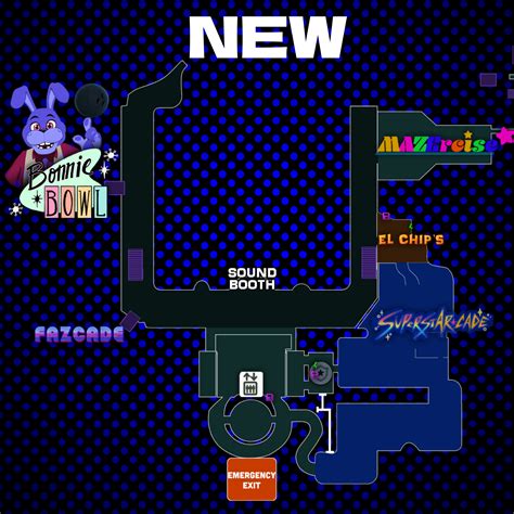 Better Map [Five Nights at Freddy's Security Breach] [Mods]