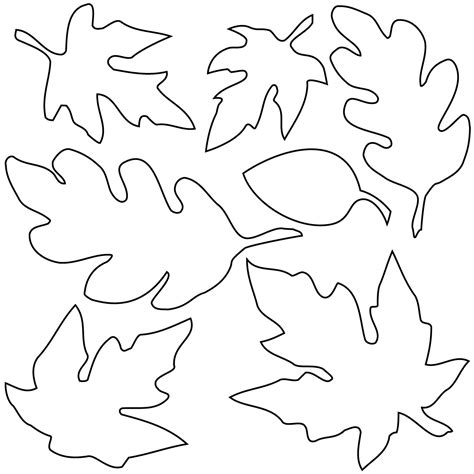 Leaf Line Art - ClipArt Best