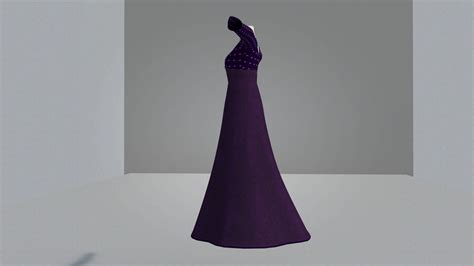 ArtStation - Purple red dress | Resources