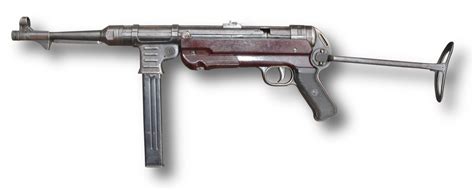 The MP 40 Was Widely Used By German Soldiers During World War II | War ...