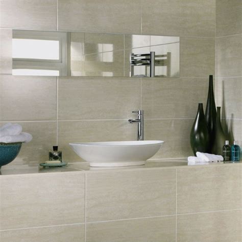 Inca Travertino Beige Matt Ceramic Wall Tiles in 2021 | Bathroom wall ...