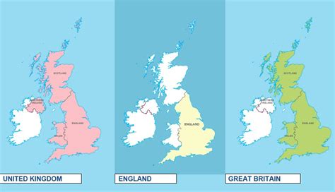 Key Diifferences between the United Kingdom, England and Great Britain ...